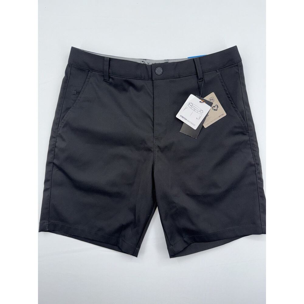 NEW Puma Golf Dealer Shorts Mens 33 Golf Shorts Blue UPF 50+ Stretch 8" Inseam